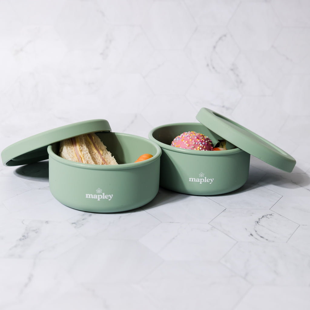 Mapley Silicone Snack Box Bundle (x2) – Mapley