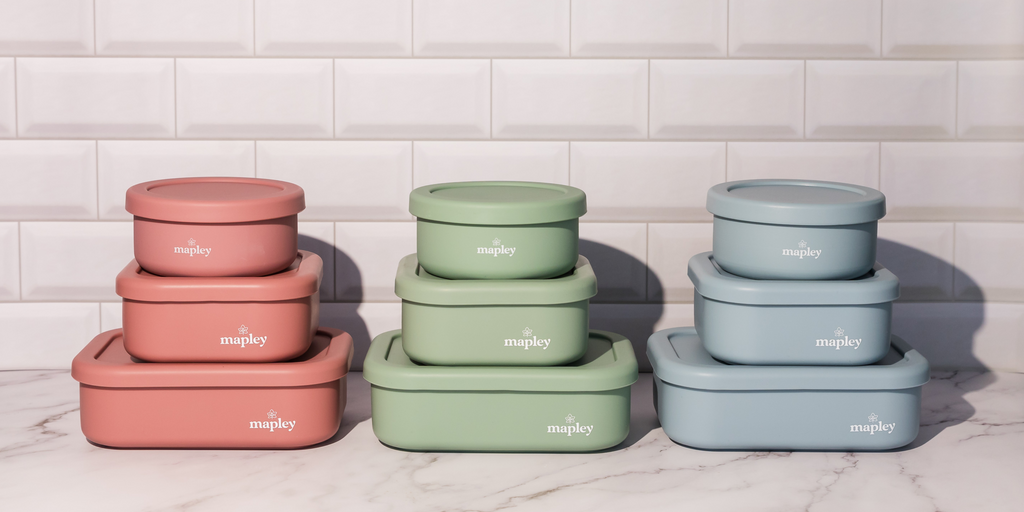 Mapley Silicone Eco-Friendly Lunch & Bento Boxes | Mapley