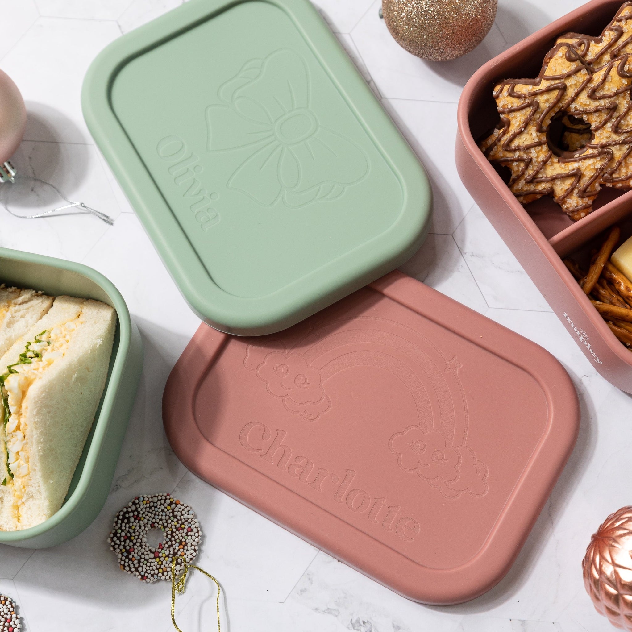 Silicone Lunch Box – Mapley - Main Image